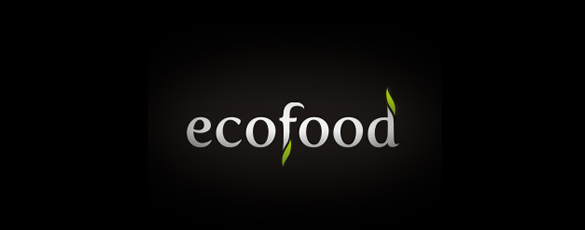 40个具有创造性造型的标识(LOGO)设计Ecofood