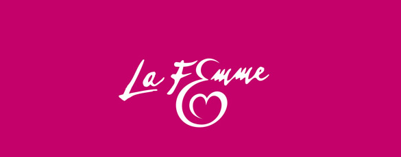 40个具有创造性造型的标识(LOGO)设计La Femme