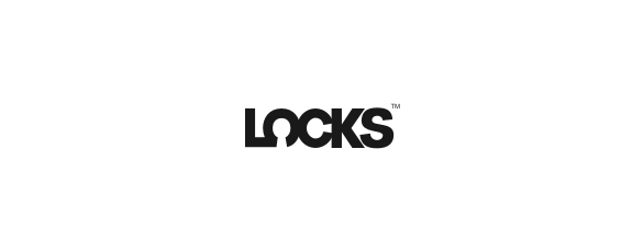 40个具有创造性造型的标识(LOGO)设计5 Locks
