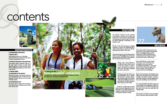 国外杂志的精致版面设计