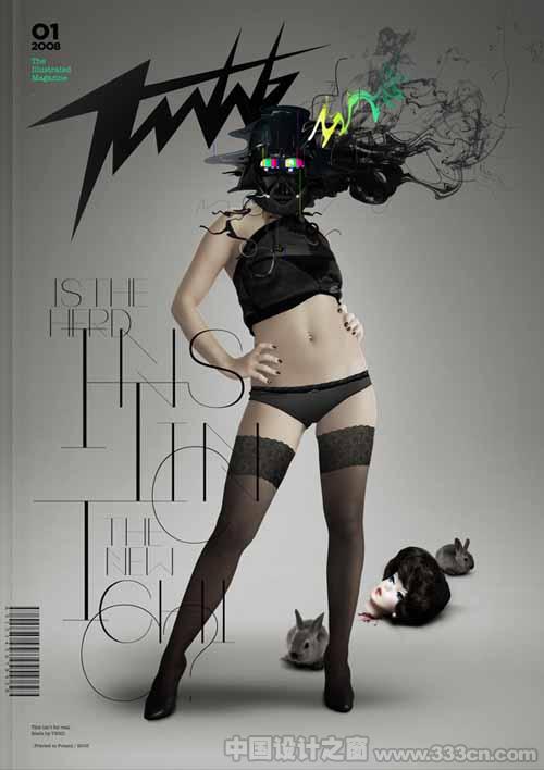 漂亮的国外创意字体版式设计欣赏