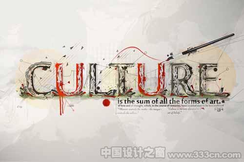 漂亮的国外创意字体版式设计欣赏