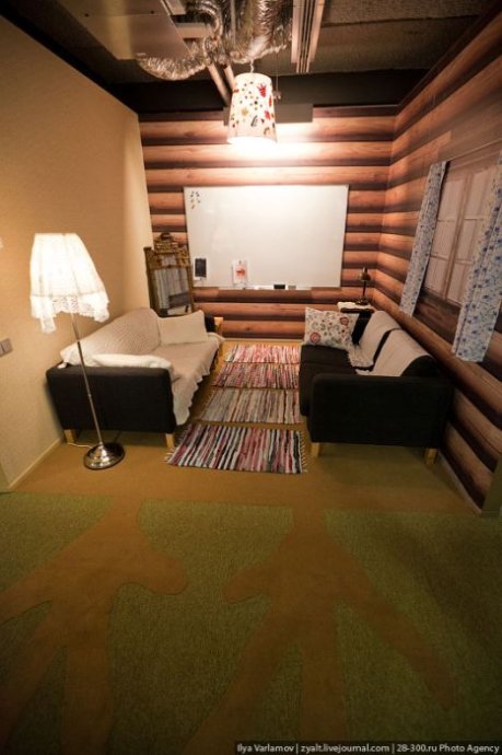 谷歌莫斯科办公室 日子太滋润了