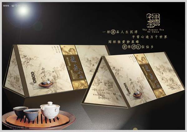 中国文化味包装设计：
