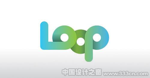 运用渐变效果的创意标志LOGO设计