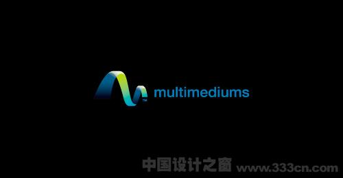 运用渐变效果的创意标志LOGO设计