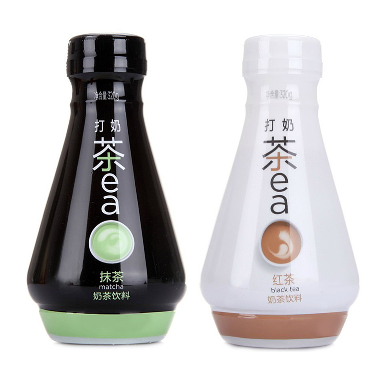 打..打..打..农夫“打奶茶”(中国包装设计网-包联天下，包装方案解决平台新装上市，新包装上市等相关图片)