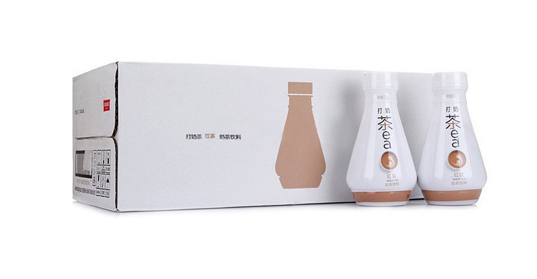 打..打..打..农夫“打奶茶”(中国包装设计网-包联天下，包装方案解决平台新装上市，新包装上市等相关图片)