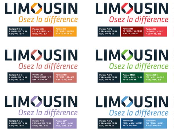 法国利穆赞大区(Limousin)旅游形象标志