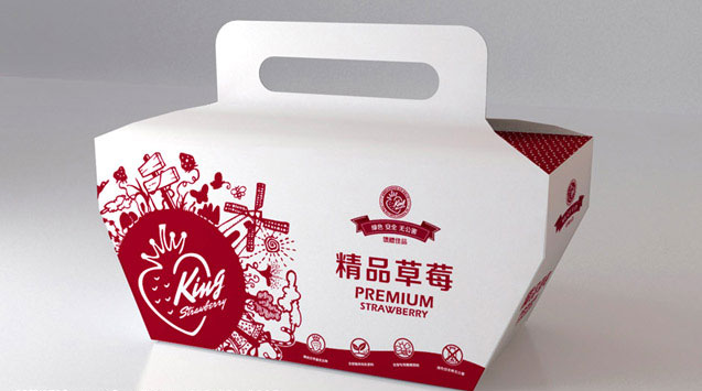 金香源 草莓包装设计0