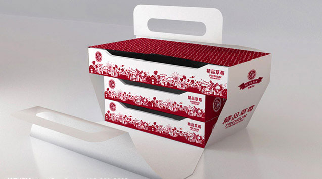 金香源 草莓包装设计1