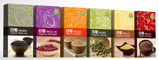 谷熊 农产品包装设计0