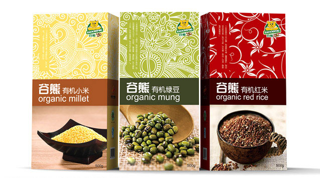 谷熊 农产品包装设计1