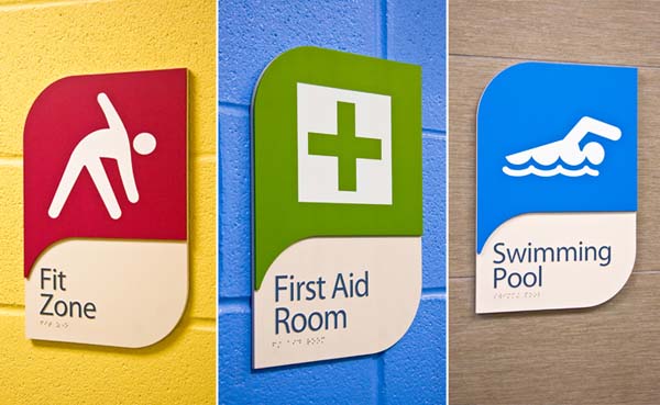 宾顿市康乐中心 - 世纪花园指示系统设计作品