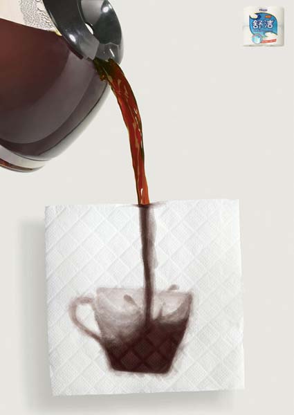 Kleenex舒洁系列平面广告欣赏