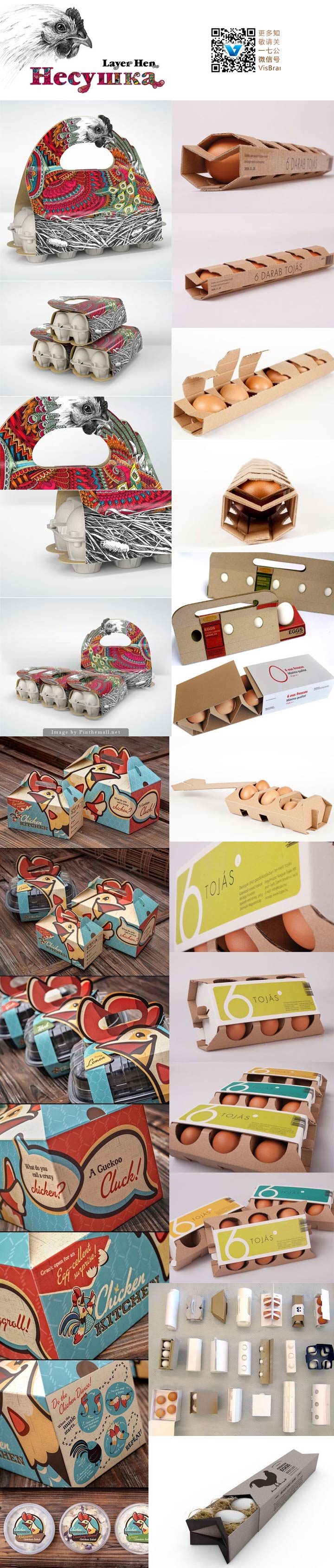 高档鸡蛋盒包装设计设计感极强