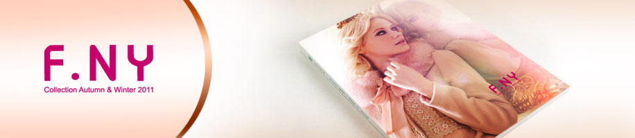 著名品牌FNY服装画册设计作品