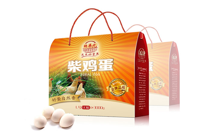 鸡蛋礼盒包装设计柴鸡蛋初产蛋五谷蛋生态土鸡蛋白凤乌鸡蛋