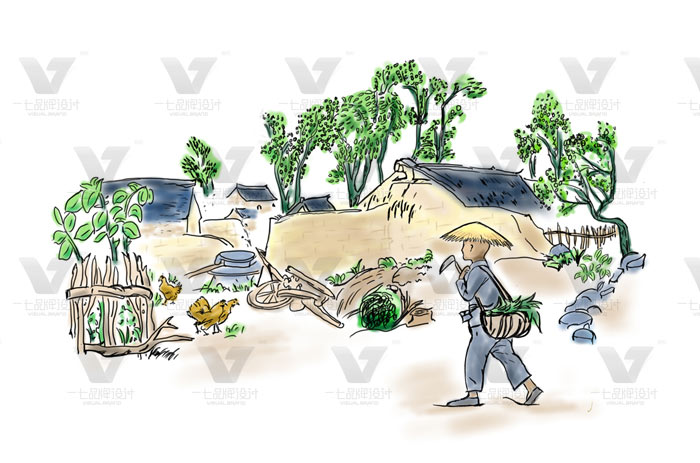 嘎子哥乡村土鸡蛋经典柴鸡蛋包装设计案例赏析