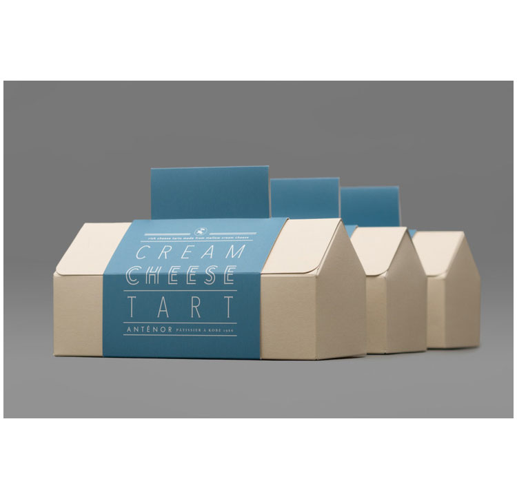 奶油奶酪西点馅饼品牌包装设计案例赏析
