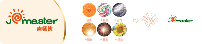 Jomaster吉师傅果汁饮料-全案策划品牌主视觉设计包装设计