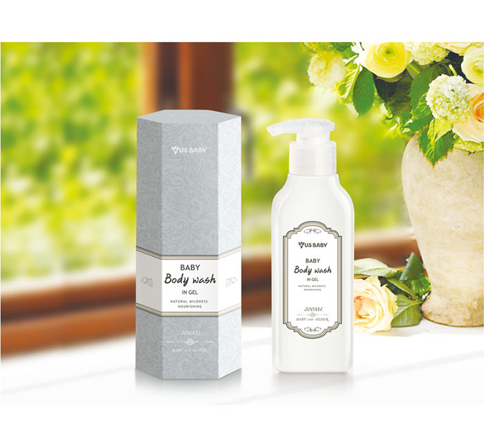 台湾优生应婴儿护肤品包装设计