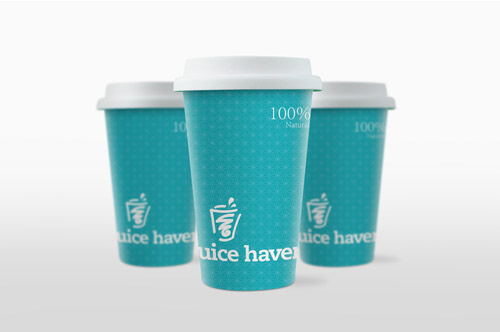 饮品饮料纸杯容器设计