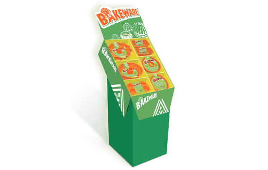 DUMP-优质终端展示物料-完美展示品牌个性-一次性低成本-瓦楞纸展示堆头-货架系列