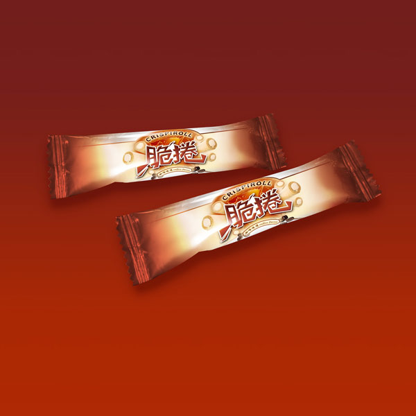 上海华元食品盛香珍系列脆捲包装设计