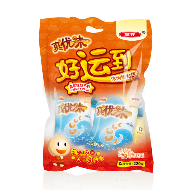 华元新年大礼包-包装设计台湾50年快消品品牌华元食品