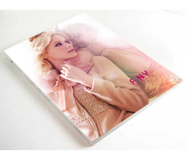 著名品牌FNY服装画册设计作品