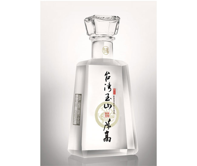 台湾玉山陈高高粱白酒包装设计案例赏析