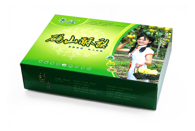 农产品水果包装设计瓦楞纸箱砀山酥梨