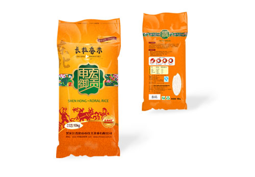 申宏御贡高档粮油大米系列品牌包装设计案例赏析