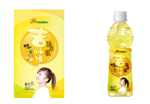Jomaster吉师傅果汁饮料-品牌全案设计