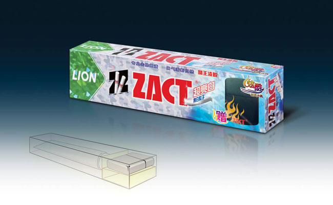 lion狮王牙膏包装整合设计