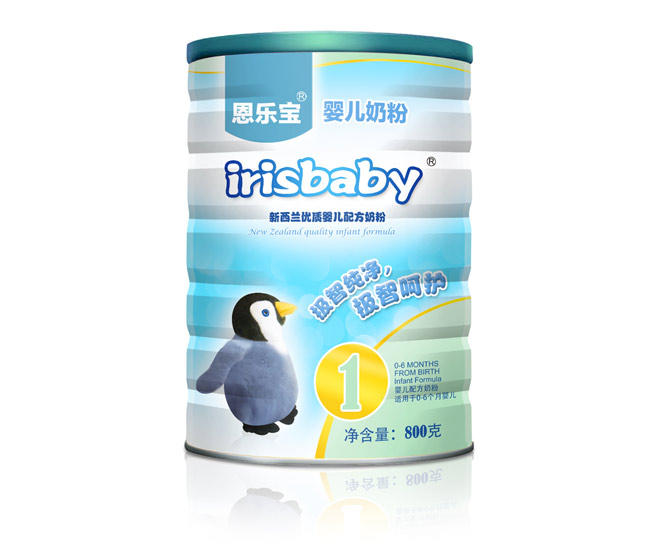 恩乐宝irisbaby婴幼儿奶粉品牌策划与包装设计