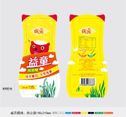 厨禾食品益童海藻糖系列产品包装设计